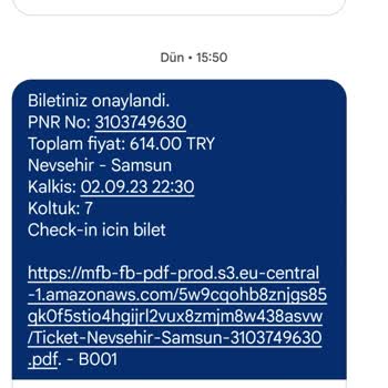 Kamil Koç Otobüs Yolculuğunda Kabusu Yasamak