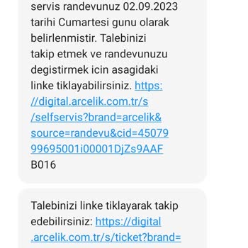 Arçelik Arıza Servis Ve Müşteri Hizmetleri
