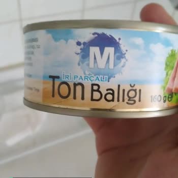 Migros Ton Balığından Çıkan Cam Parçası