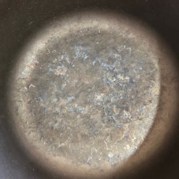 Lava Tencere Dibinin Beyazlaşması