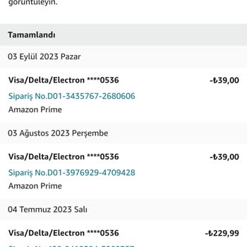Amazon Kartımdan Habersiz Para Çekilmiş