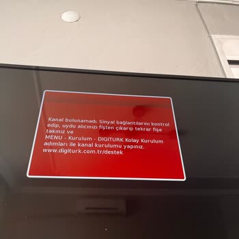 Digiturk Kanal Bulunmuyor Servis Yönlendiriliyor
