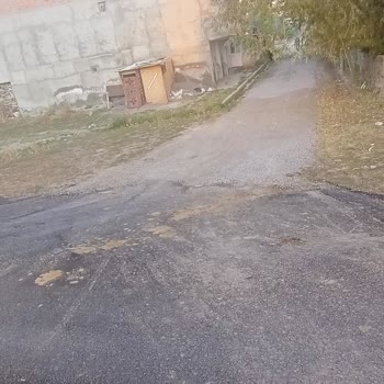 Erzurum Büyükşehir Belediyesi Yol Yapımı Şikayet