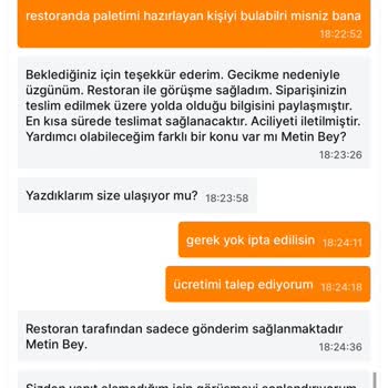 Migros Yemek Konuşmamı Yarıda Kesiyor