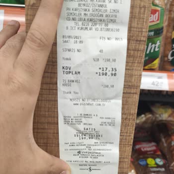 Pizza Hut Fazladan Ücret Alınması