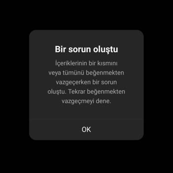 Instagram Eski Yorum Ve Beğeni Silme Hatası