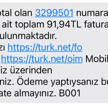 TurkNet İnterneti Kapattırdığım Halde Gelen Kurulum Modem Ücreti!