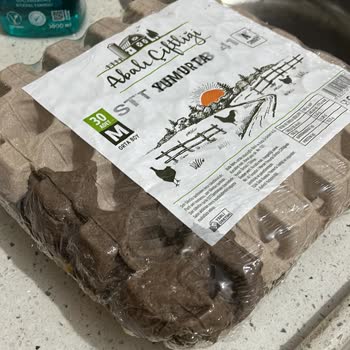 A101 Kapıda'dan Gelen Yumurtalar Kırık Geldi