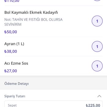 GetirYemek Sipariş Teslim Edilmedi İptal De Edilmedi