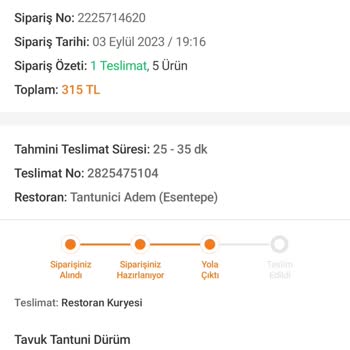 Trendyol Yemek Gelmeyen Yemek Siparişi
