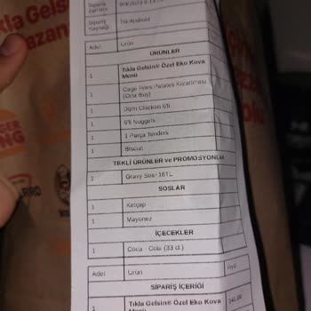Tıkla Gelsin Gelmeyen Ürün İstenen Para İadesi