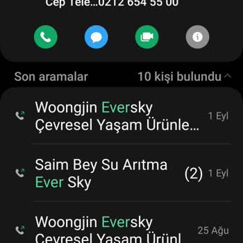 Woongjin Eversky Su Arıtma Cihazının Filtre Değişimi Yapılmıyor