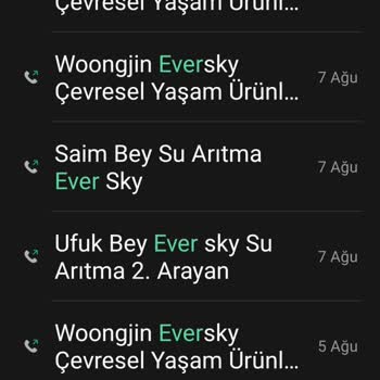 Woongjin Eversky Su Arıtma Cihazının Filtre Değişimi Yapılmıyor