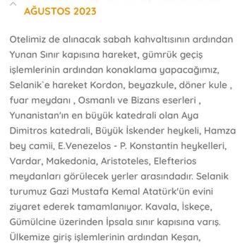 Gezerek Öğrenen Aracılığıyla PcsTur Balkan Turu