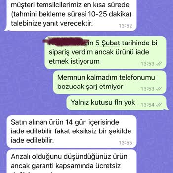 Appleturkiye.com (özel) Appletürkiye İade Kabul Etmiyor