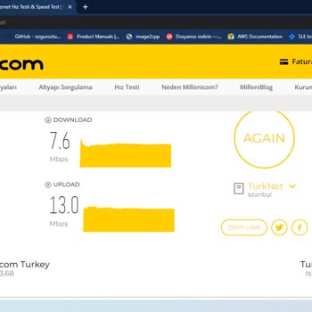 Millenicom Taahhüt Ettiği Hızı Vermiyor