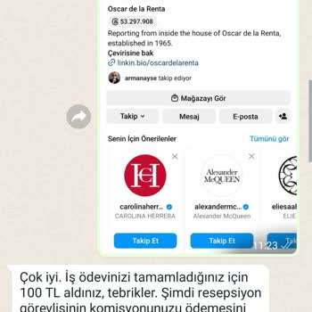 Görev Yap Para Kazan Bilgilerimin WhatsApp Tarafından Paylaşılması