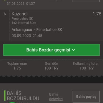 Megabahis Tutmuş Kuponu Bozdurulmuş Gösteriyor