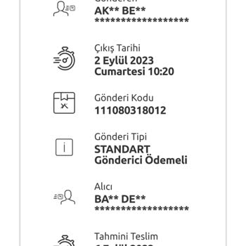 HIQ Nutrition Ürünüm Farklı Bir Adrese Gidiyor