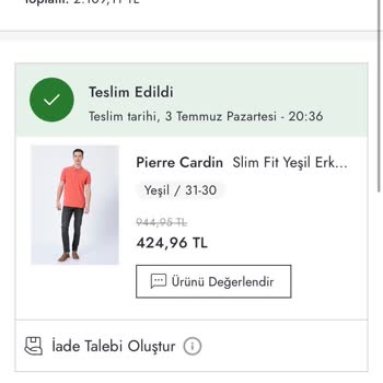 Boyner Ürünümü 3 Aydır Teslim Edemedi.