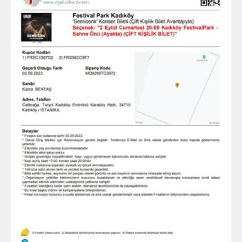 Firsat.Me Semicenk Kadıköy Festival Park İçeri Girememe Sorunu
