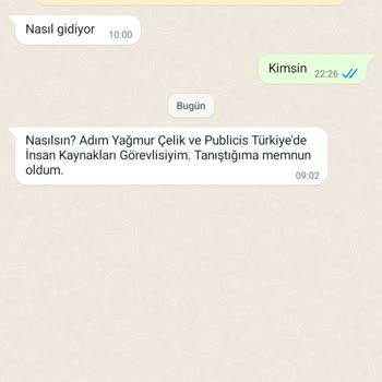 WhatsApp Manevi Rahatsızlık Tanımadığım Kişiler.