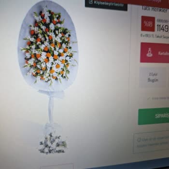 Osevio.com Pahalı Çelenk Siparişi Alıp En Ucuzundan Çelenk Gönderdiler