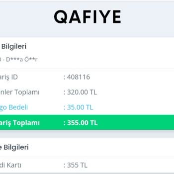 Qafiye Prive'in 1 Aydır Ürün Göndermemesi
