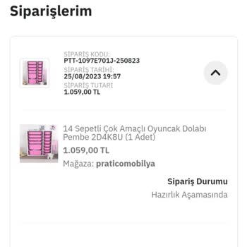 Pratico Mobilya Ödeme Alıp Ürün Yollamıyor