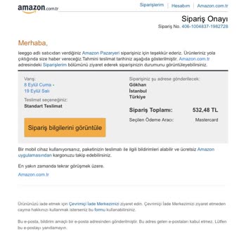 Amazon Müşteri Hizmetleri İletişimsizliği Ulaşılamıyor