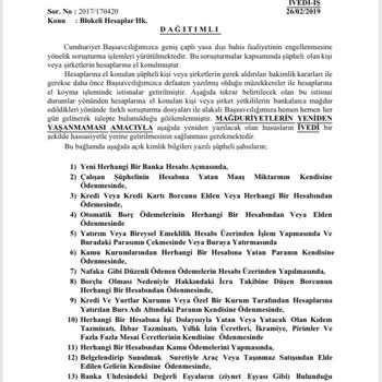 Yapı Kredi Bankası Karar Olmasına Rağmen Bloke Kaldırılmaması