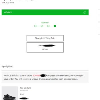 Camper Siparişim Elime Ulaşmadı