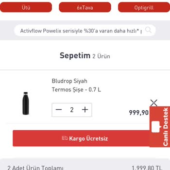 Tefal Online Mağaza Etiket Ve Kampanya Yanıltması