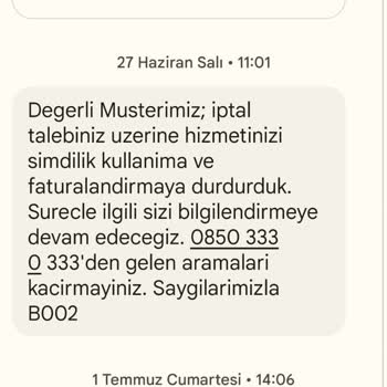 Millenicom Kapattırdığım İnternetten Bir Ay Sonra Karşıma Sürpriz Borçlandırma