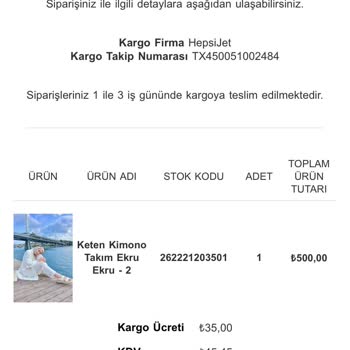 Moda Ala Butik Ürün İade Ücreti