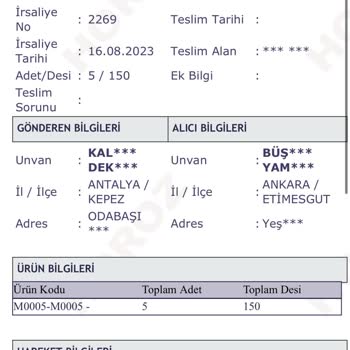 Horoz Lojistik Kargom Teslim Edilmedi