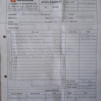 Kelebek Mobilya Ürün Teslim Edilmemesi.