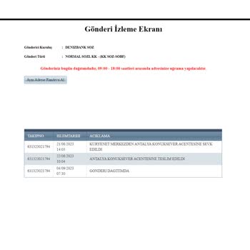 Kuryenet Kredi Kartının Teslimatının Gecikmesi