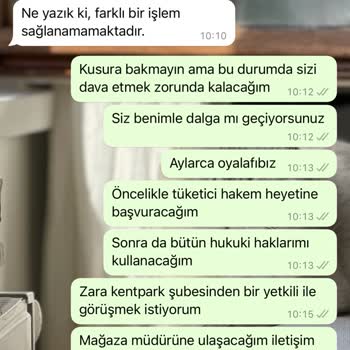 Zara İade Ettiğim Ürünlerin İadesini Yapmıyor