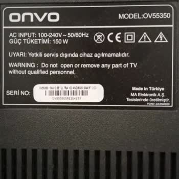 Onvo Servis 2 Aydır Televizyonumu Tamir Etmiyor