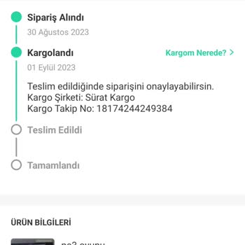 Sürat Kargo Adrese Teslim Yapmıyor Kurye İnadına İçeri Bırakıyor