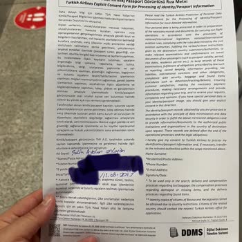 Türk Hava Yolları Bagaj Terbiyesizliği