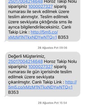 Horoz Lojistik Kargo Teslimi Yapılmıyor