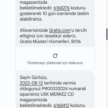 Gratis'in Online Alışveriş Ve Müşteri Temsilcisi Sorunu