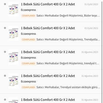 Trendyol Eksik Ürün Geldi