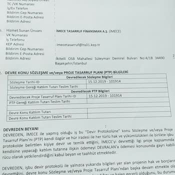 İmece Tasarruf Evim Paranı Alamıyorum