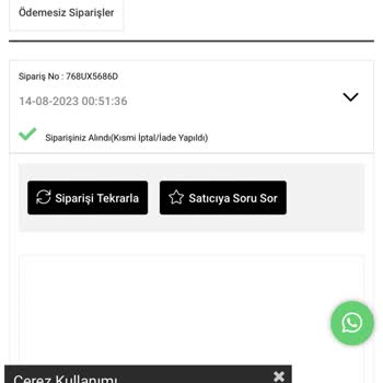 Rubrax Firması Yetersizliği- Ürün Temini Ve İade Zorluğu