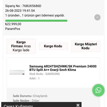 Rubrax Firması Yetersizliği- Ürün Temini Ve İade Zorluğu