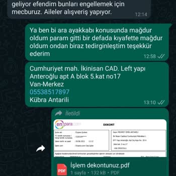 Lucca Moda Evi Eşim Instagram'dan Aldığı Abiye Siparişiyle İlgili Sorun Yaşıyor