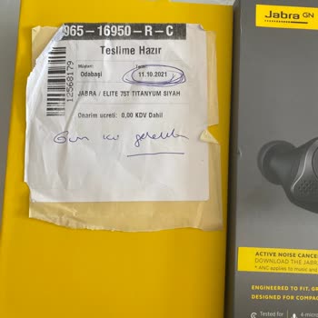 Jabra Elite 75t Kulaklık Sorunu